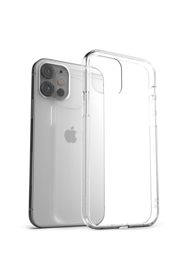 Husa de silicon Hard TPU 2mm pentru Apple iPhone 12 Mini, Transparent