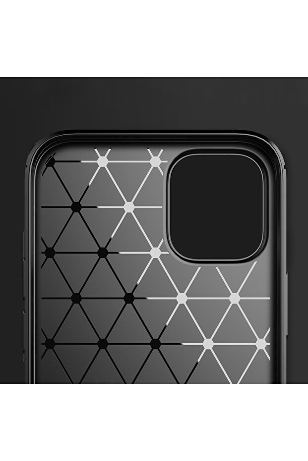 iPhone 13 Case, Techsuit, TPU, Black - 6