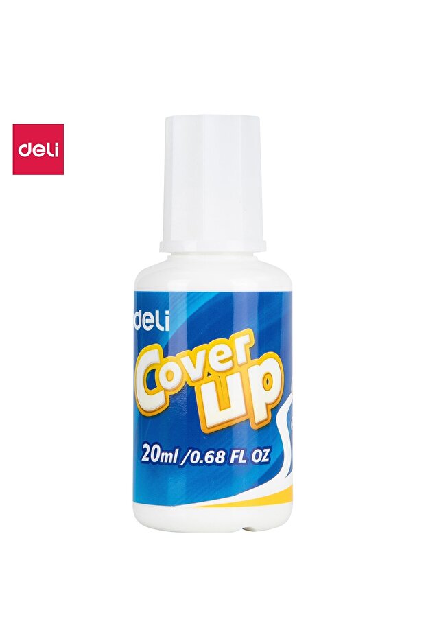 Coverup Correction Fluid, 20 ml White – Quick Dry, Smooth Coverage, Easy Use - 2