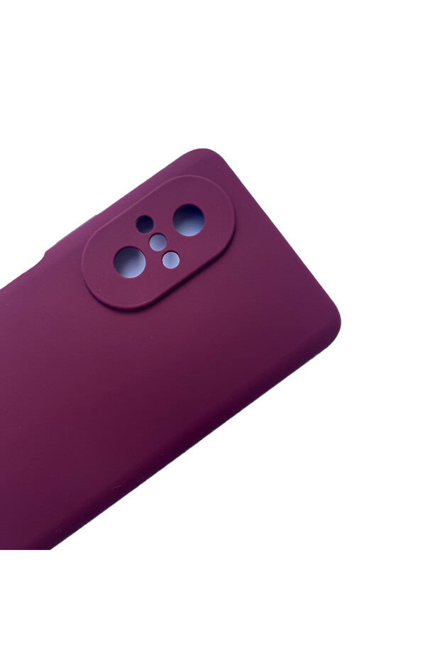 Protective case for Huawei Nova 9 SE, Camera Protection, Microfiber, Cherry - 5