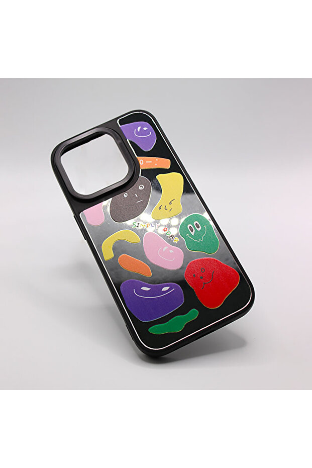 Mirror Flash Case for Apple Iphone 15 Plus, Simply Design, Multicolor - 3