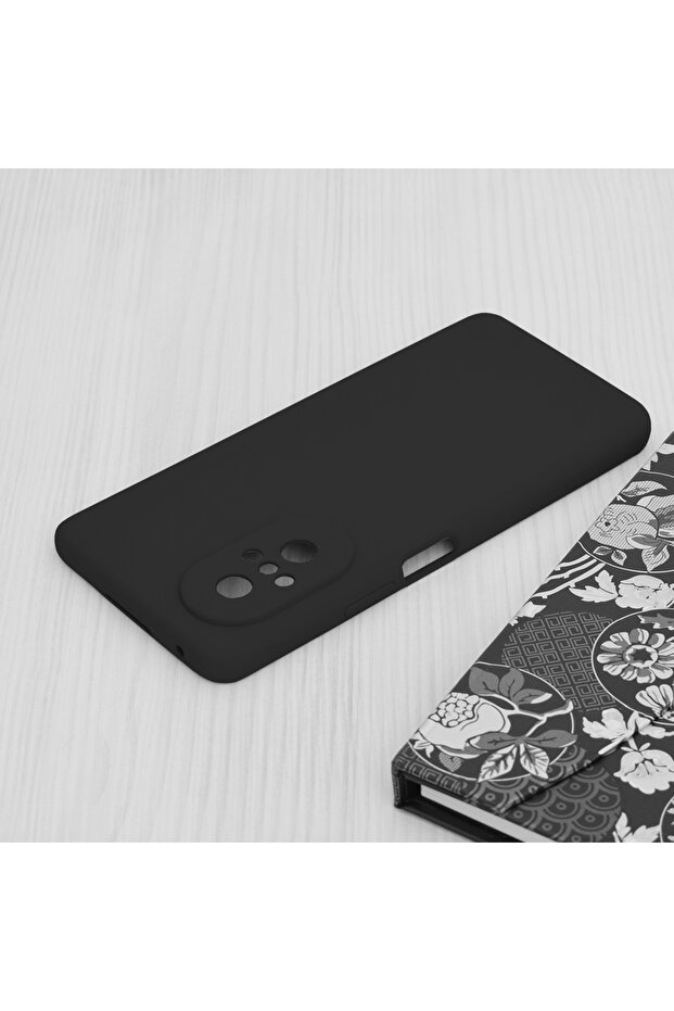 Double Structure Protective Case for Huawei nova 9 SE, Microfiber, Titanium Black - 3