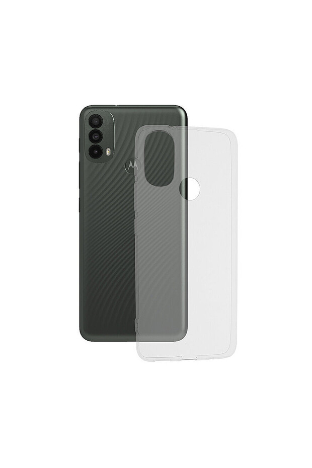 Husa de silicon TPU pentru Motorola Moto E20 / E30 / E40 / E20s, Transparent - 1