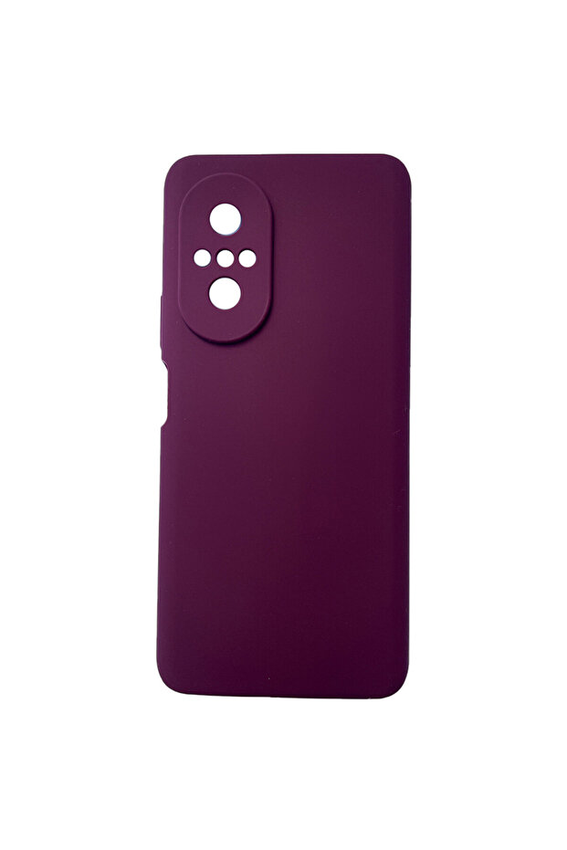 Protective case for Huawei Nova 9 SE, Camera Protection, Microfiber, Cherry - 1