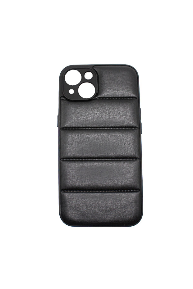 Puffer Case for Apple Iphone 14, Single Camera Ultra Safe, Black - 1