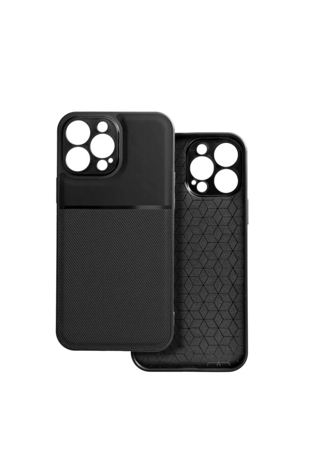 Protective Case for Apple iPhone 15, Camera Protection, Hard PC Material, Black - 3