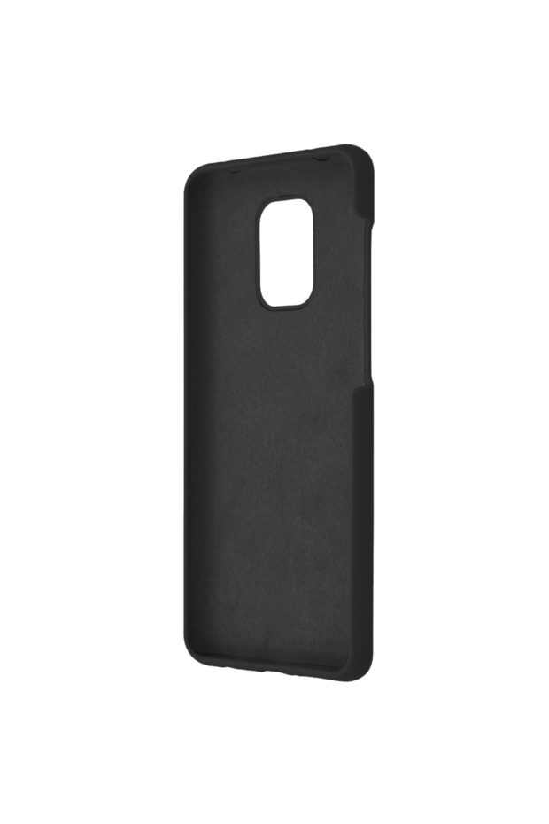 Double Structure Protective Case for Xiaomi Redmi Note 9S / 9 Pro / 9 Pro Max, Microfiber, Black - 6