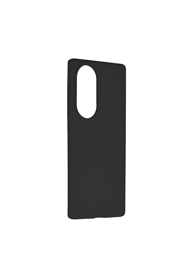 TPU Silicone Case with Microfiber for Honor 80, Microfiber Interior, Black - 4