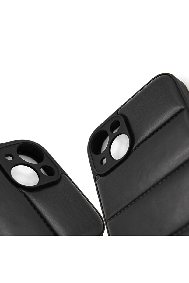 Puffer Case for Apple Iphone 14, Single Camera Ultra Safe, Black - 4