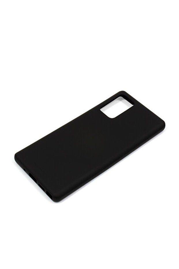 Silicone case for Samsung Galaxy A14, Microfiber, Black - 2