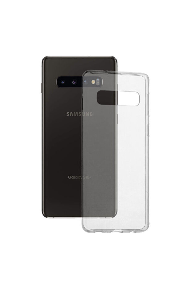 Clear Protection Case for Samsung Galaxy S10 Plus, Transparent - 1