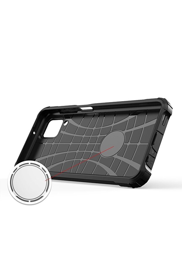 Shockproof case compatible with Samsung Galaxy A71, black - 3