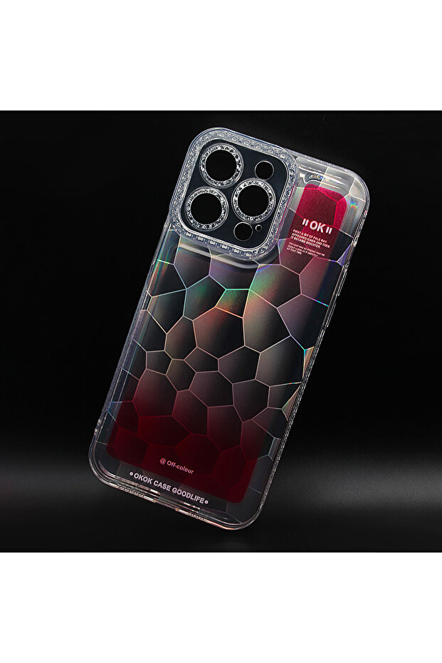 Hard TPU silicone case for Apple Iphone 14 Pro, Red - 6