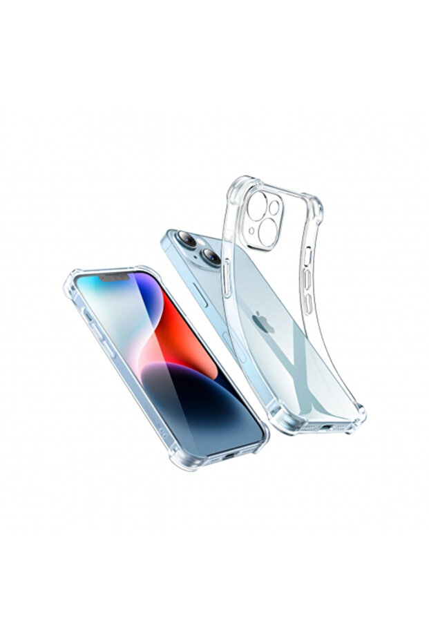 Husa din silicon pentru Apple, Iphone, 14, Plus, Transparent - 2