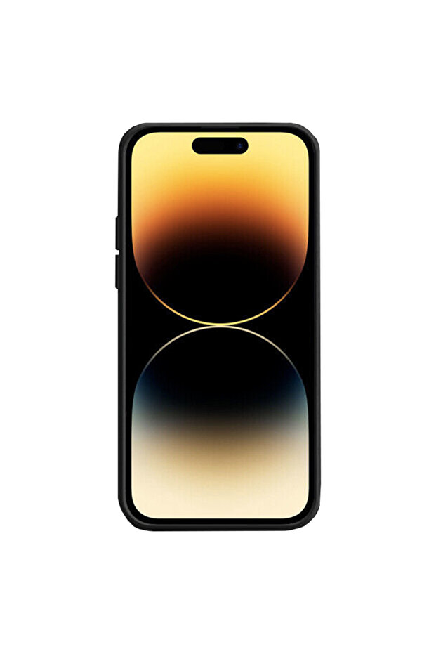 Silicone Case for Apple Iphone 14, Microfiber, Camera Protection, Black - 2