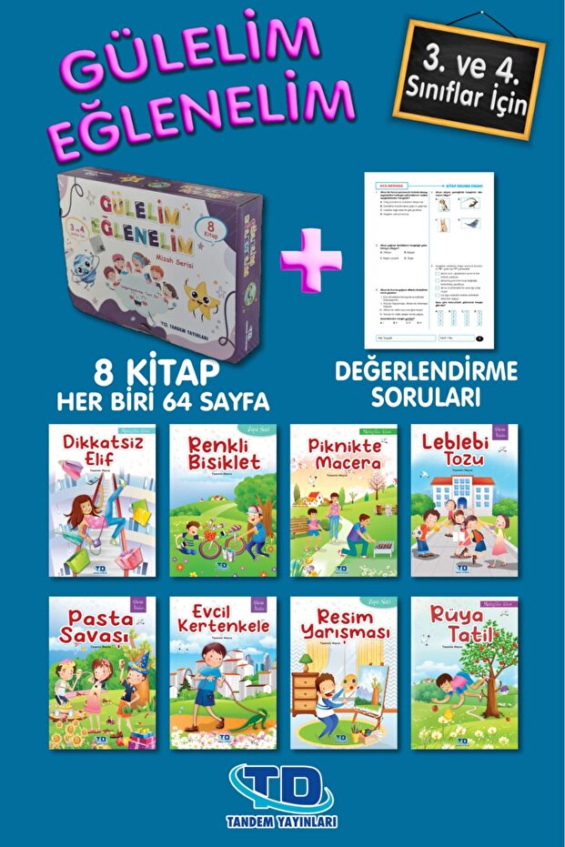 gülelim eğlenelim 8 kitap