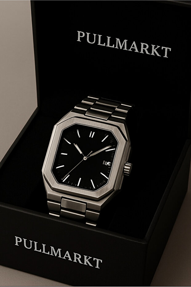 Takvimli - Erkek Gold Saati - 1