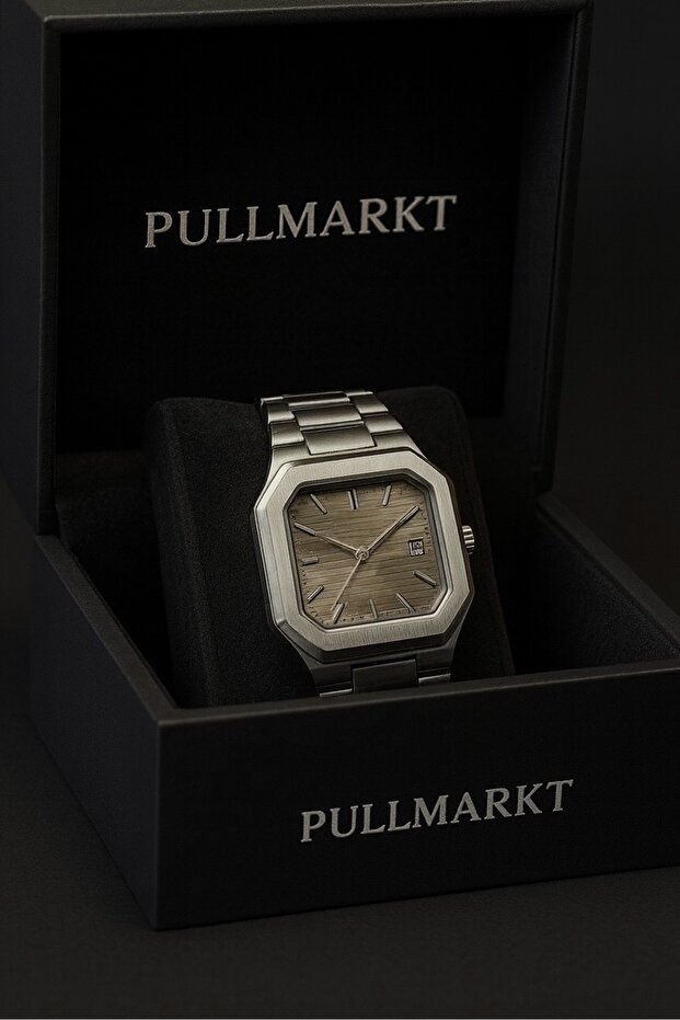 Takvimli - Erkek Gold Saati - 1