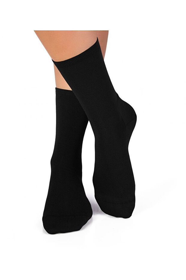 Черни бамбукови чорапи BASIC - 1