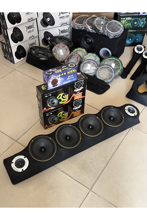 16 cm Midrange Hoparlör 4 Adet + Domtiz + Pandizod - 1
