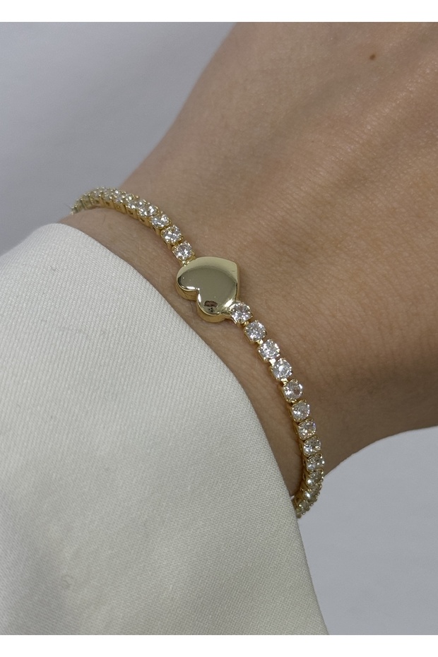 Water Way&Heart Bracelet 15+5 cm