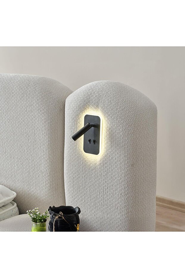 Berlin Yatak Takımı | Pocket Spring Yatak Baza ve Başlık Seti - 8