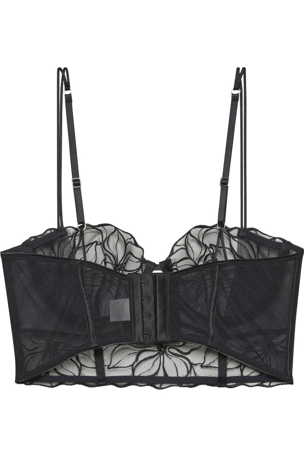 Siyah Kadın Unlined Balconette - 3