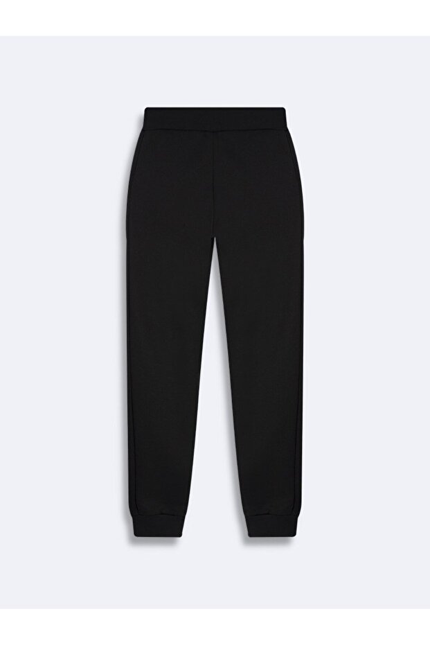 WOBILE beli lastikli dar paça basıc eşofman - 2