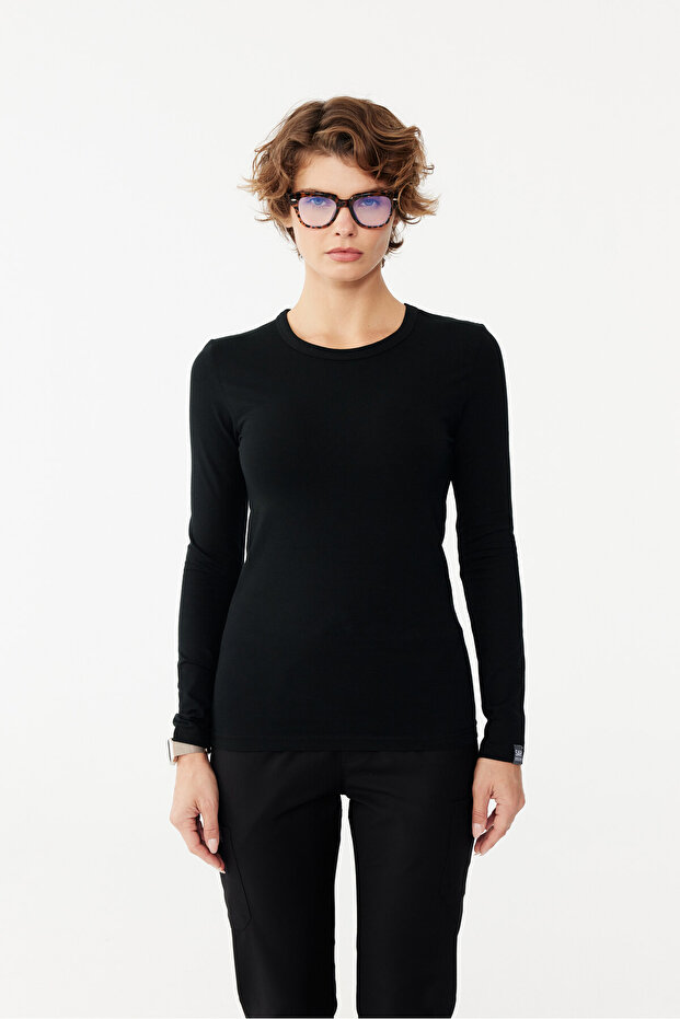 Cascara Body Siyah Renk-Underscrubs - 1