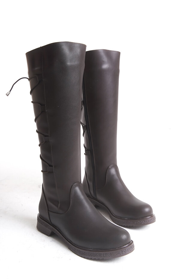 Alara Women's Zigzag Back Boots A029-K1071