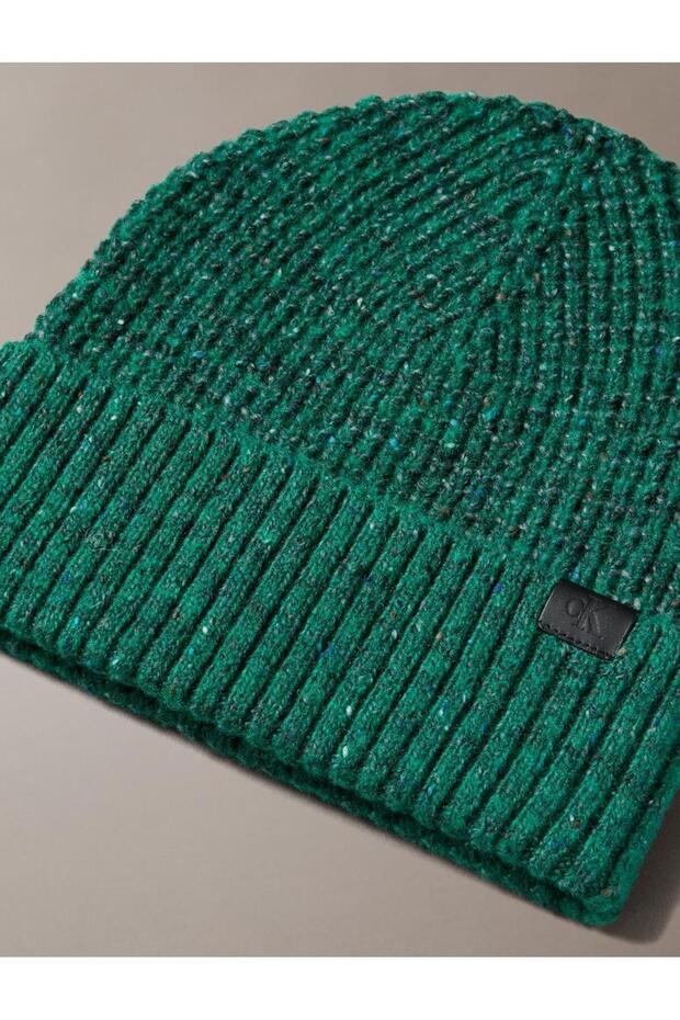 TWEED WOOL BLEND BEANIE - 3