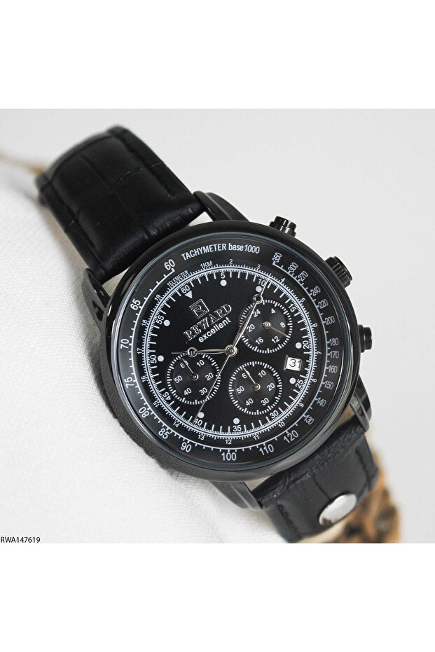 Rwa147619 Leather Band Men's Wristwatch
