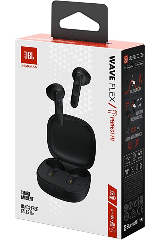 JBL WAVE FLEX الأصلي باللون الأسود - 2