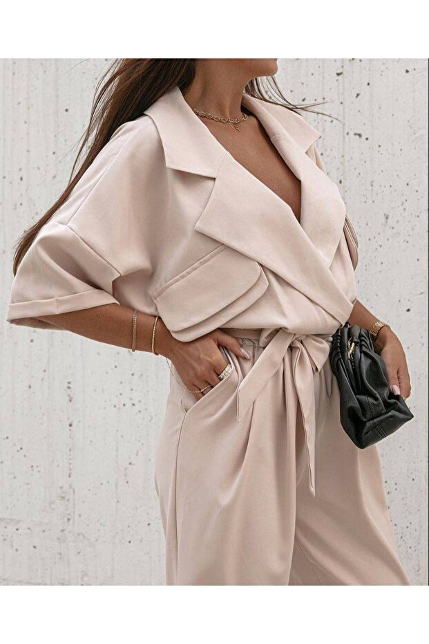 kruvaze yaka tulum - 1