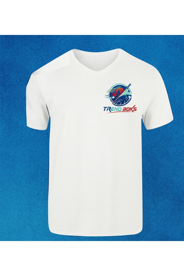 Trend Boxing V-Neck Sports Design T-Shirt – Men / Women (Write the Size in the Question Section)