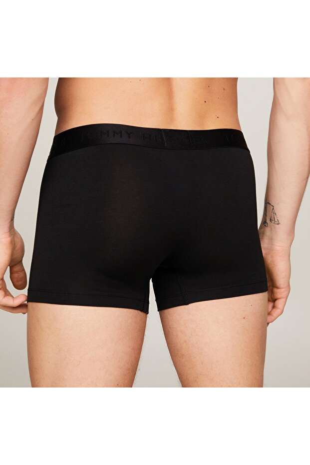 Trunk 3'lü Erkek Siyah Boxer - 3