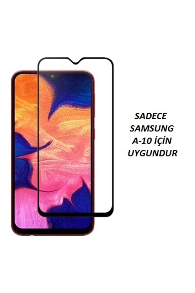 Samsung A10 Full Coverage Front Screen Protector - Tempered Glass Samsung Galaxy A10 Samsung Compatible - 1