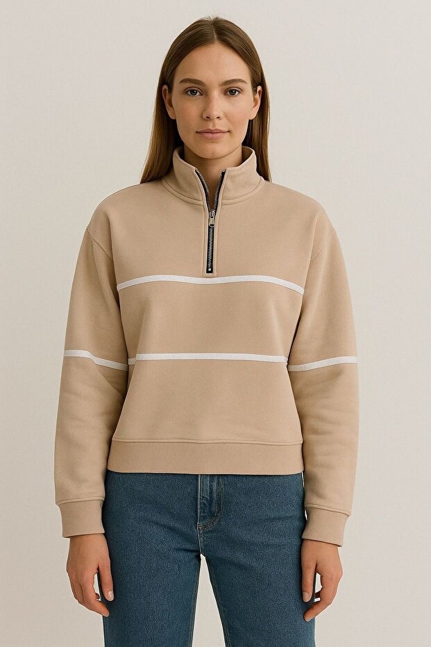 Half Zipper Sweatshirt