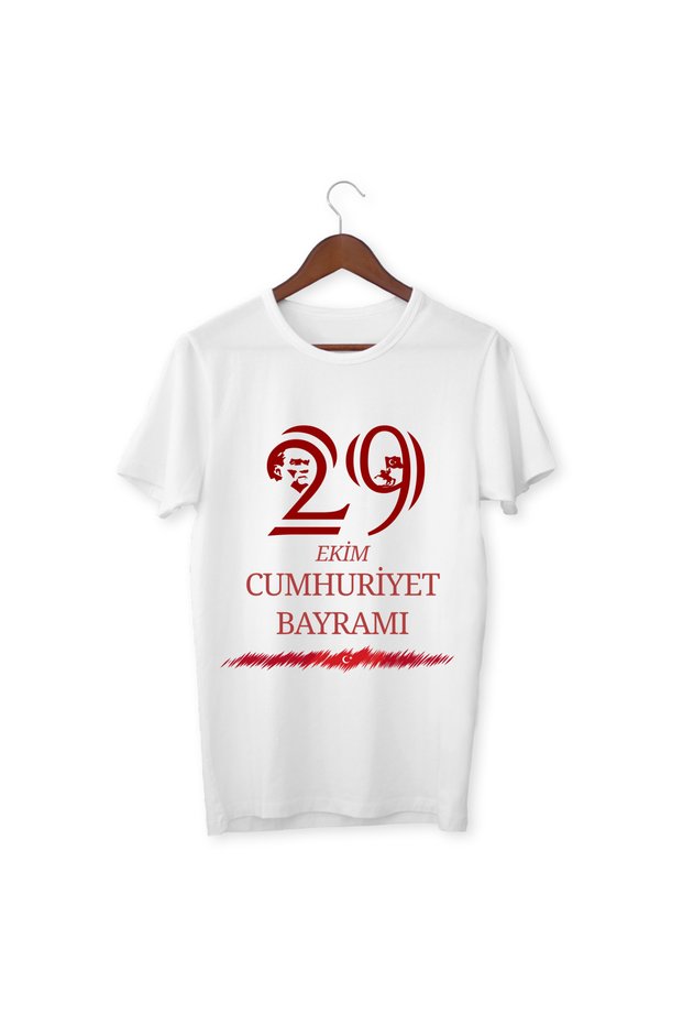 29 October T-Shirt April 23 T-Shirt Ataturk and Turkish Flag T-Shirt Unisex Children and Adult