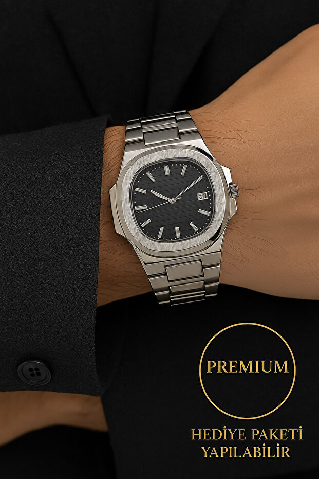 Eşref Single Character Style Steel Men's Wristwatch | Premium Stylish and Durable