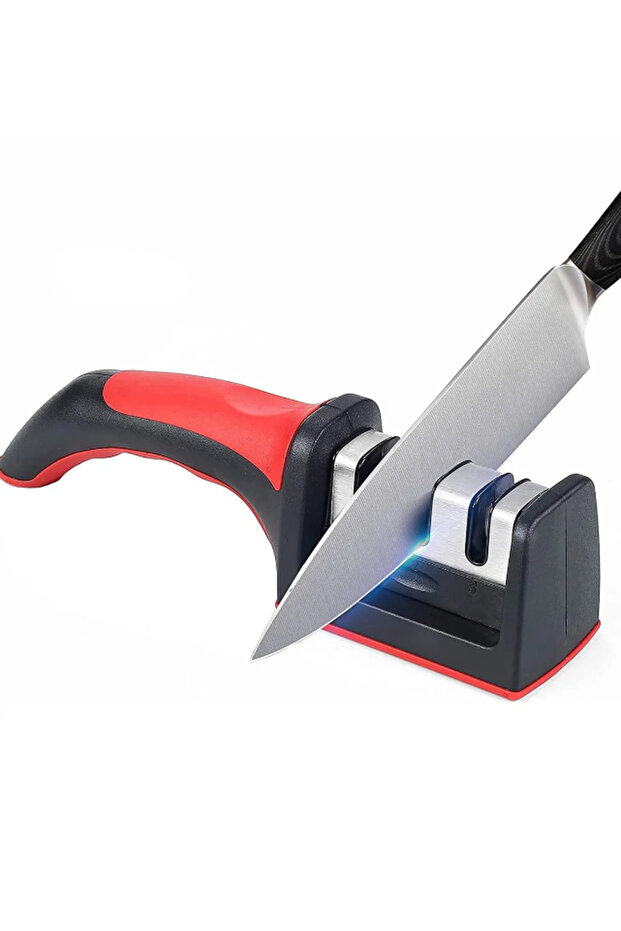 Professional Knife Sharpener 3 Angle Handheld Knives Row Sharpener Ergonomic Design Knife Sharpener 1 Pa - 1