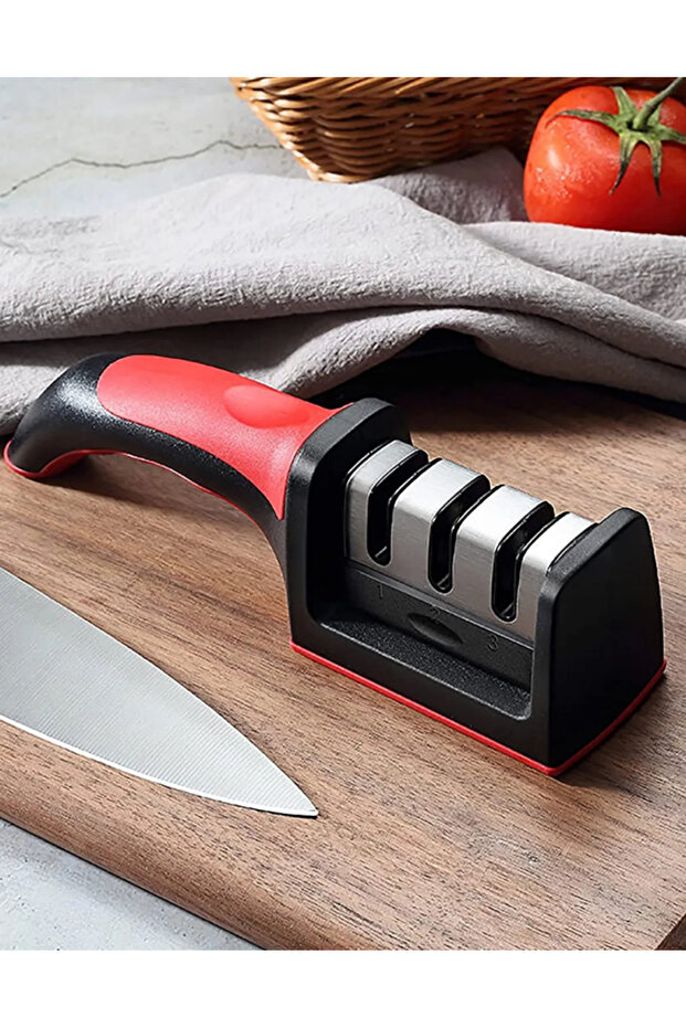 Professional Knife Sharpener 3 Angle Handheld Knives Row Sharpener Ergonomic Design Knife Sharpener 1 Pa - 4
