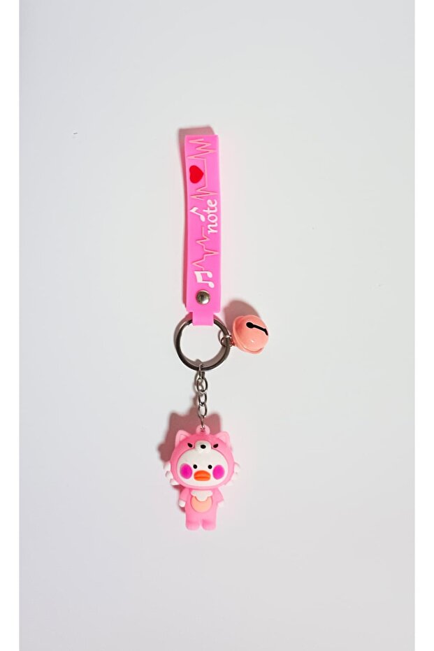 Cute Duck in Keychain Costume