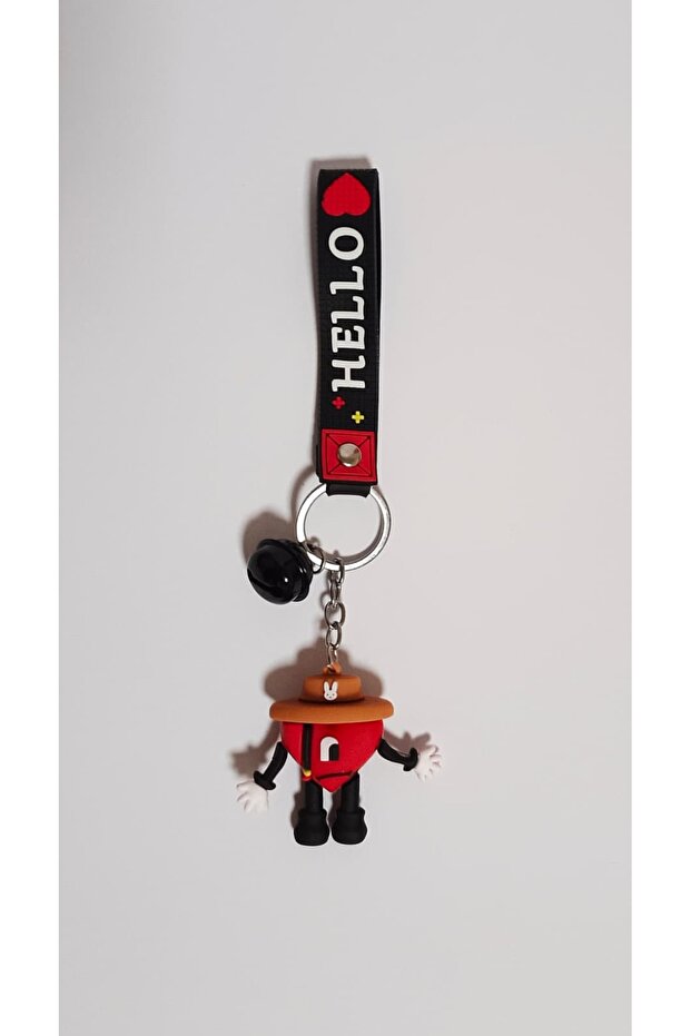 Heart with Keychain Hat