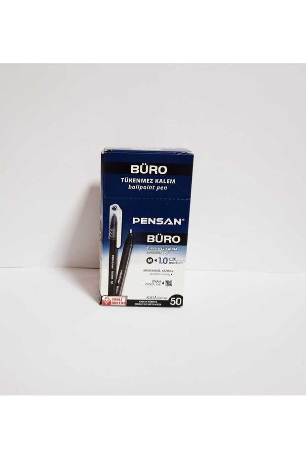 Ballpoint Pen Pensan 2270 1mm Black 50 Pcs