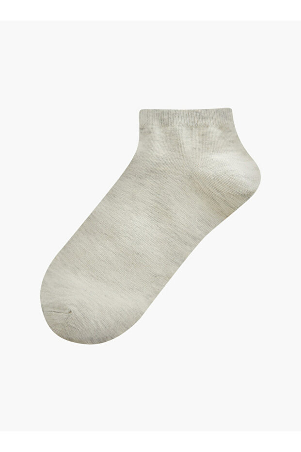 جوارب سادة بطول الكاحل - طقم من 5 قطع - 2