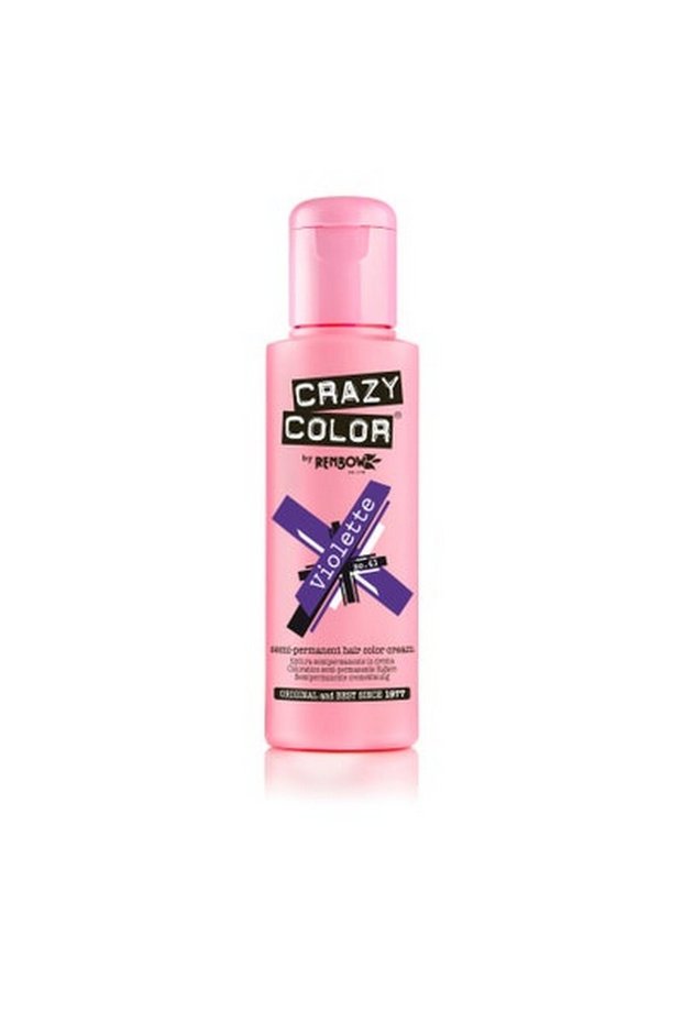 Hair Dye Cream Violette 43 Bold Purple Shade Long Lasting Vibrant Color 100ml