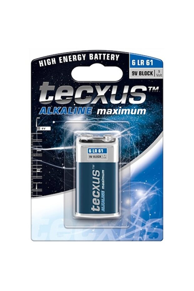 Alkaline Battery 9V 6LR61 - 1