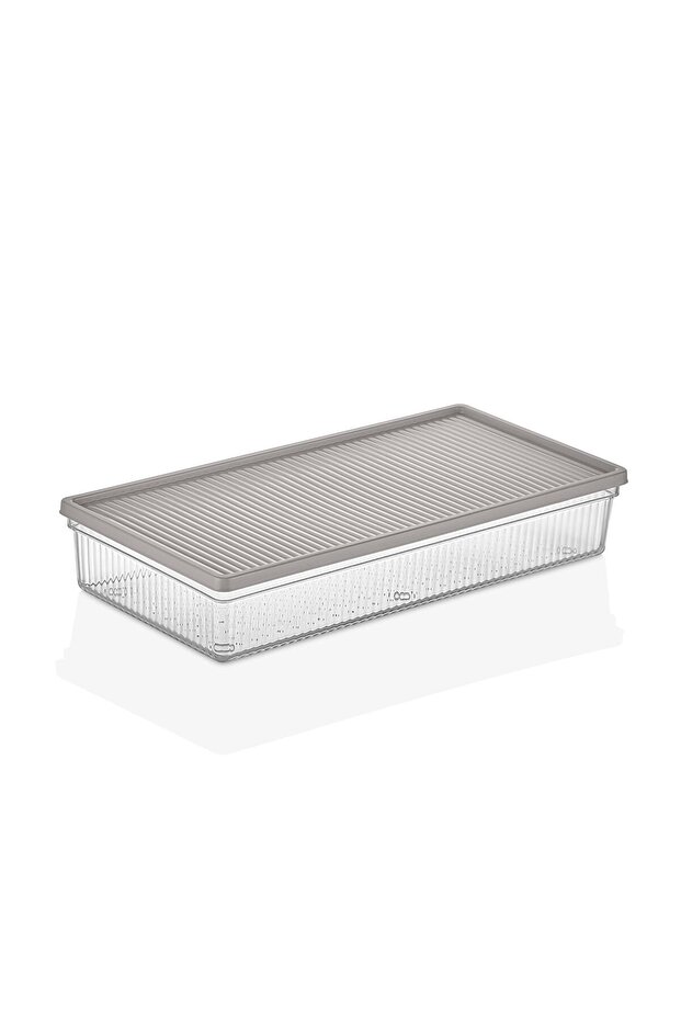 3 Pieces Freshbox 2 Liter Refrigerator Storage Container - Freezer Ice Box Container with Lid - 6