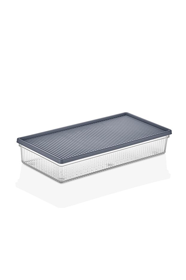 3 Pieces Freshbox 2 Liter Refrigerator Storage Container - Freezer Ice Box Container with Lid - 7